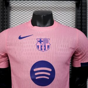 Mens Barcelona 2025/26 Rose Pink Special Edition Jersey Player Version - Image 5
