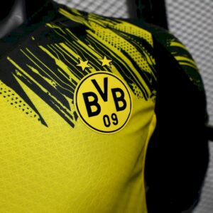 Mens Borussia Dortmund 2025/26 Home Jersey Player Version - Image 3