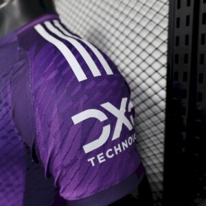Mens Manchester United 2025/26 Purple Special Edition Jersey Player Version - Image 5