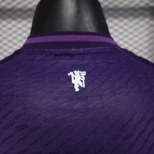 Mens Manchester United 2025/26 Purple Special Edition Jersey Player Version - Image 3