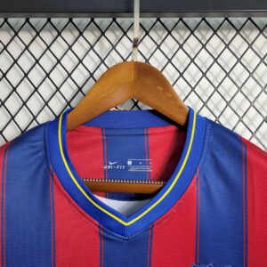 Retro Barcelona 2009/10 Home Jersey - Image 7