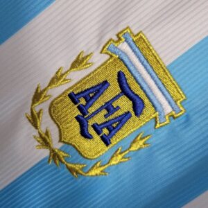 Retro Argentina 1998 Home Jersey - Image 9