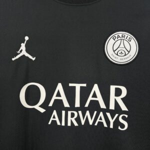 Mens Paris Saint-Germain 2024/25 Fourth Black Jersey - Image 4