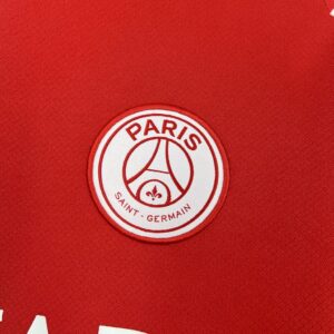 Mens Paris Saint-Germain 2024/25 Fourth Red Jersey - Image 6