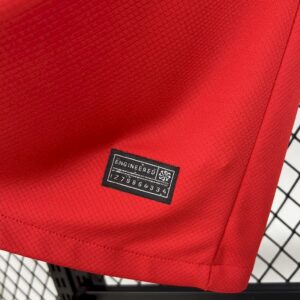 Mens Paris Saint-Germain 2024/25 Fourth Red Jersey - Image 4