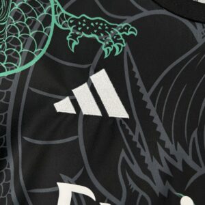 Mens Real Madrid 2025/26 Green and Black Dragon Special Edition Jersey - Image 5