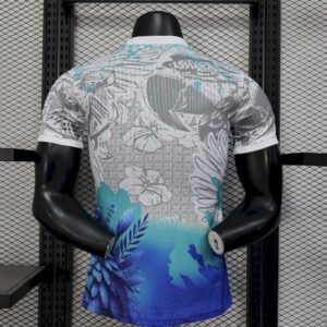 Mens Brazil 2025/26 White Parrot Edition Jersey Player Version - Image 2