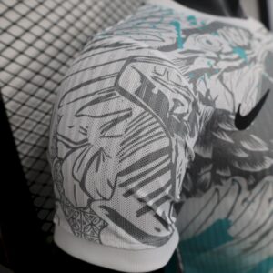 Mens Brazil 2025/26 White Parrot Edition Jersey Player Version - Image 4