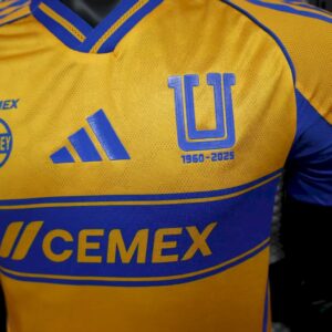 Mens Tigres UANL 2025/26 Home Jersey Player Version - Image 4