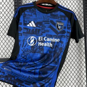 Mens San Jose Earthquakes 2025/26 Home Jersey - Image 5