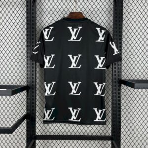 Mens Real Madrid 2025/26 Louis Vuitton Joint Edition Black Jersey - Image 2