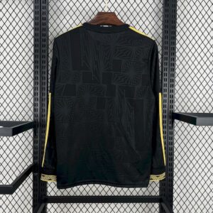 Mens Mexico 2025/26 Gold- Black Long Sleeves Jersey - Image 2