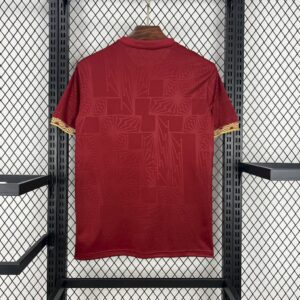 Mens Mexico 2025/26 Gold- Red Jersey - Image 2
