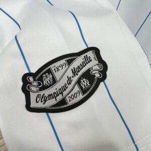 Retro Olympique Marseille 2009/10 Home Jersey - Image 8
