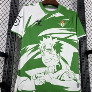 Mens Real Betis 2025/26 Hummel x Limited-edition Naruto Jersey - Image 4