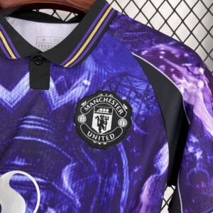 Mens Manchester United 2025/26 Special Edition Purple Jersey - Image 6