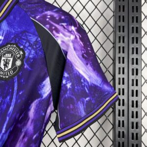 Mens Manchester United 2025/26 Special Edition Purple Jersey - Image 5