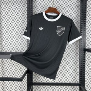 Mens Colo Colo 2025/26 Casual retro style black Jersey