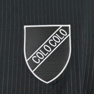Mens Colo Colo 2025/26 Casual retro style black Jersey - Image 4