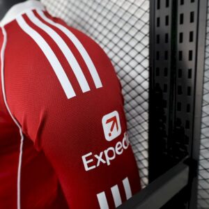 Mens Liverpool 2025/26 Home Long Sleeves Jersey Player Version - Image 6