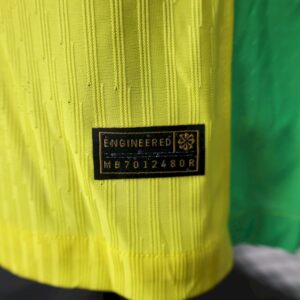 Mens Brazil 2025/26 Home Long Sleeves Jersey Player Version - Image 4