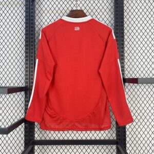 Mens S.C Internacional 2025/26 Home Long Sleeves Jersey - Image 2