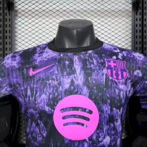 Mens Barcelona 2025/26 Purple Concept Edition Jersey Player Version - Image 5
