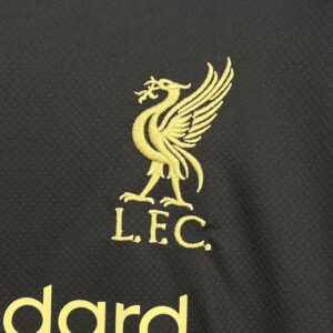 Mens Liverpool 2025/26 Black Gold Edition Jersey - Image 6