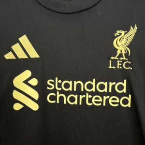 Mens Liverpool 2025/26 Black Gold Edition Jersey - Image 5