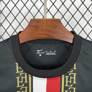 Mens Paris Saint-Germain 2025/26 Black and Gold EditionJersey - Image 8