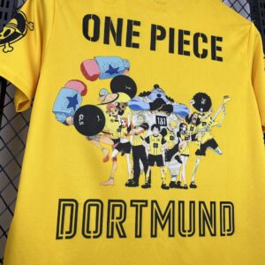 Mens Borussia Dortmund 2025/26 ONE PIECE Collaboration Edition Jersey - Image 3