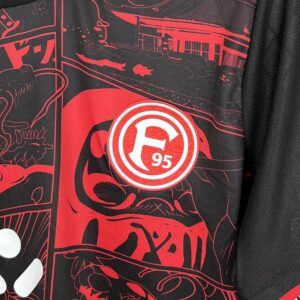 Mens Fortuna Düsseldorf 2024/25 Special Edition Red Jersey - Image 7