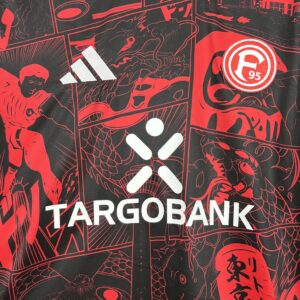 Mens Fortuna Düsseldorf 2024/25 Special Edition Red Jersey - Image 6