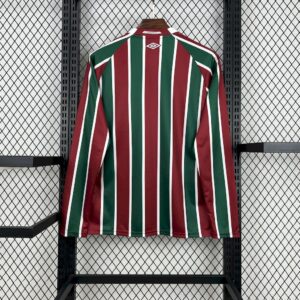 Mens Fluminense 2025/26 Home Long Sleeves Jersey - Image 2