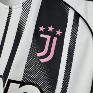 Mens Juventus 2025/26 Home With New Sponsors Jersey - Image 7