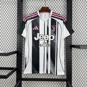 Mens Juventus 2025/26 Home With New Sponsors Jersey - Image 3