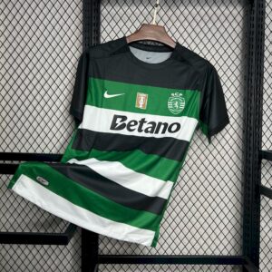 Mens Sporting CP 2024/25 Home Bicampeao Jersey - Image 2