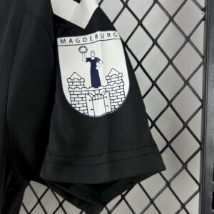 Mens 1. FC Magdeburg 2024/25 Black Commemorative Edition Jersey - Image 6
