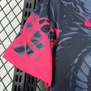 Mens Barcelona 2025/26 Black-Red Dragon Edition Jersey - Image 8