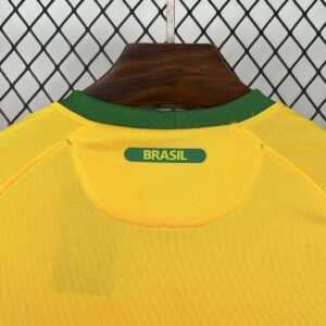 Retro Brazil 2010 Home Jersey - Image 3