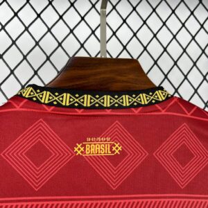 Mens Brazil 2025/26 Jordan Red Special Edition Jersey - Image 3