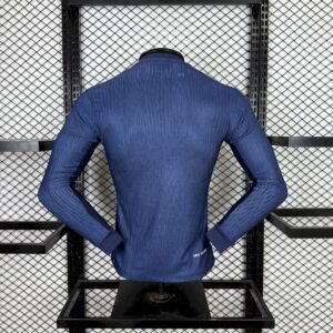Mens Paris Saint-Germain 2025/26 Home Long Sleeves Jersey Player Version - Image 2