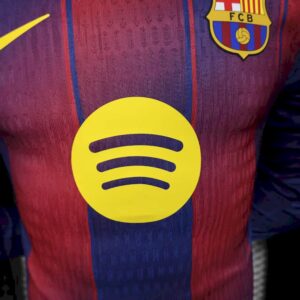 Mens Barcelona 2025/26 Home Long Sleeves Jersey Player Version - Image 12