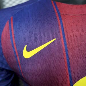 Mens Barcelona 2025/26 Home Long Sleeves Jersey Player Version - Image 10