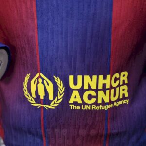 Mens Barcelona 2025/26 Home Long Sleeves Jersey Player Version - Image 7