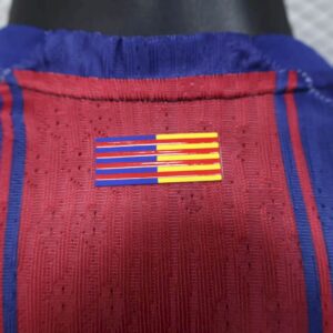 Mens Barcelona 2025/26 Home Long Sleeves Jersey Player Version - Image 6