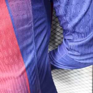 Mens Barcelona 2025/26 Home Long Sleeves Jersey Player Version - Image 4