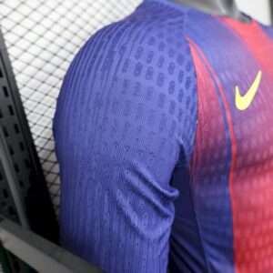 Mens Barcelona 2025/26 Home Long Sleeves Jersey Player Version - Image 3