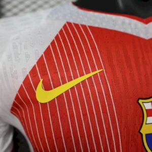 Mens Barcelona 2025/26 Orange Special Edition Jersey Player Version - Image 4
