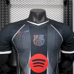 Mens Barcelona 2025/26 Black Special Edition Jersey Player Version - Image 3